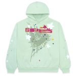 Sp5der Mint Hoodie