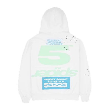 White Sp5der Hoodie for Adults