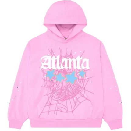 Sp5der Atlanta Tracksuit Pink