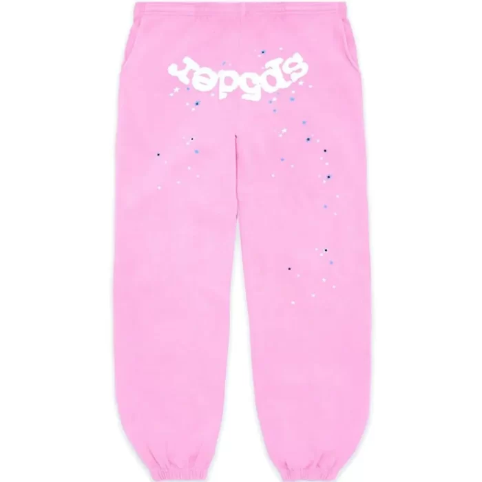 Sp5der Atlanta Tracksuit Pink