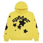 Sp5der Beluga Hoodie Yellow