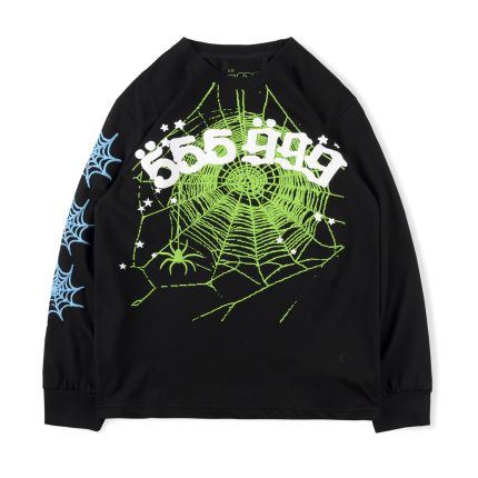 Sp5der Juice World 999 Crewneck - Black