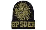 Sp5der Web Beanie - Onyx/Yellow