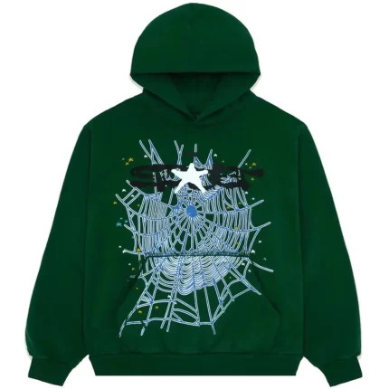 Sp5der Web Tracksuit Hunter Green