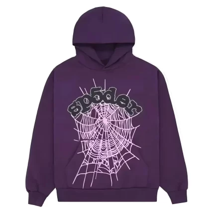 Sp5der Web Tracksuit Purple