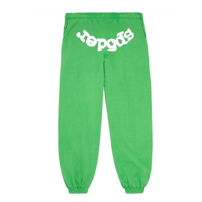 Sp5der Web Tracksuit Slime Green