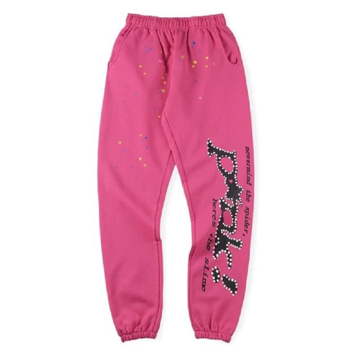 Pink Sp5der Worldwide Tracksuit