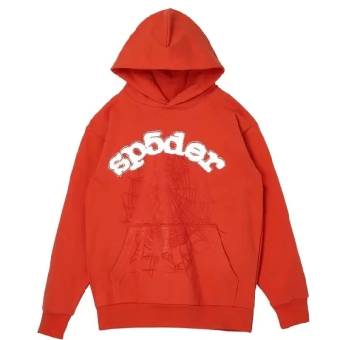 Spider Logo Orange Sp5der Worldwide Tracksuit