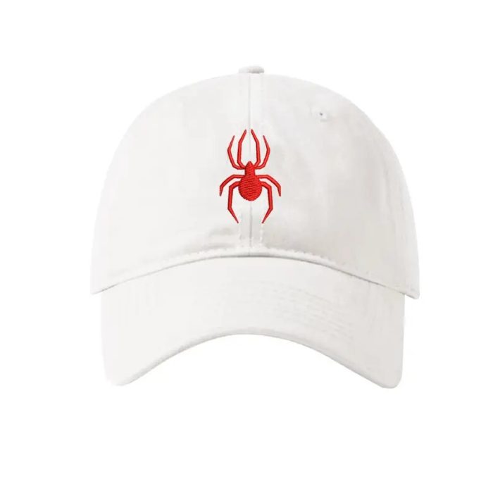 Sp5der Sunshade Breathable Baseball Cap White