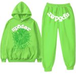 Sp5der Web Tracksuit Slime Green