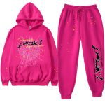 Sp5der P*NK Tracksuit Pink