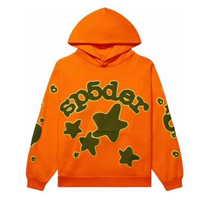 Sp5der Beluga Tracksuit Orange